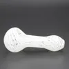 Mini 4 Inch Beautiful Pyrex Glass Hand Smoking Pipes Hookahs Spoon Pipe for Tobacco Bongs