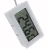 1000pcs/lot Mini small Mini Digital LCD Electronic Thermometer Combo Sensor Wired Aquarium Thermometer Fish Tank with retail box SN1705