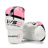 Adultos Mulheres Homens Luvas De Boxe De Couro MMA Muay Thai Boxe De Luvas Luva Equipamentos Sanda8 10 12 6 OZ Frete Grátis