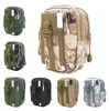 Tactical Mini Correndo EDC Cintura Pack Sacos de nylon Acessórios Pequeno Saco de Cintura Ao Ar Livre Do Telefone Móvel c779