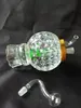 Smoking Pipes rhombus crystal water bottle
