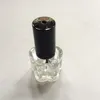 5 ml di vetro trasparente bottiglia di smalto per unghie strumento di trucco polacco contenitori cosmetici vuoti bottiglia di vetro per unghie con pennello F1302