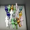 Tubos de fumaça cachimbo de vidro bong bong bong bongs de água múltiplos bocais de sucção de vidro esférico