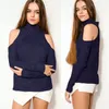 Spring Sexy Designerセーター服女性ショルダーストラップニットカーディガンセーター麻ニット服女性シャツカナダジャケットセーター