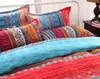 Prajna Etnik Tarzı Bohemian 3D Yorgan Yatak Takımları Mandala Nevresim Seti Yastık Kılıf Kraliçe Boyutu Bedlinen Bedspread1