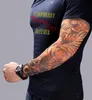 NOVA CHEGADA-12pcs mix elástico Fake tatuagem temporária manga 3D desenhos de arte corpo Braço perna meias tatuagem legal homens-mulheres Frete grátis