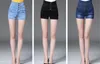 Hoge taille korte jeans stretch shorts broek vrouwelijke plus size s tot 5XL met 5 kleuren