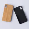 Étui en bois véritable créatif pour Iphone X 8 7 6s 6 plus 5s Coque arrière rigide Couverture de téléphone en bois antichoc pour Samsung Galaxy S9 S8 S7edge Note8