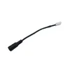 5,5 x 2,1 mm DC vrouwelijk naar 2-pins 8 mm / 10 mm LED-connector voor voedingsadapter voor 5050 eenkleurige LED-strip