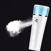 New 2 in 1 Handheld Mist Sprayer Portable Facial Steamer Sprayer USB Rechargeable Power Bank Sprayer DHL Free