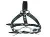 Bondage O ring costume party fancy dress leather strap spider mouth gag full spider gag #R56