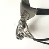 Dispositivo per cintura di castità maschile in acciaio inossidabile da uomo ridisegnato in estate mezzo forato # R54