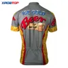 Nouveau dessin animé Men039 Jersey cycliste Quickdry Summer Team Cycle Cycle de vêtements Porte-toi