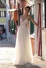 Gali Karten 2021 Wedding Dresses Bridal Gowns Berta Bohemian Spaghetti Straps VNeck Backless2327400