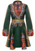 Böhmische afrikanische Kleider, sexy Dashiki, figurbetont, ethnisches Kleid, für Damen, Tribe, Kaftan, modische Tops, schmales lässiges Kleid, bedrucktes Langarmkleid B3743