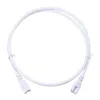 Extension Link Cord 1ft 2ft 3ft 4ft 5ft 6ft T5 T8 Connector Cable Wire For Integrated LED Tube Light