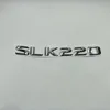 Voor Mercedes Benz SLK -klasse W171 SLK63 SLK200 SLK220 SLK230 SLK260 SLK280 SLK300 SLK320 SLK350 Auto Chrome Alphabet Sticker Badge E6182200