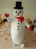 2018 Hot Sale EVA Material Snowman Mascot Costumes Walking Cartoon Apparel Custom Made Adult Size