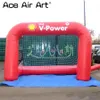 Interactieve opblaasbaar voetbal schiet uit Cage Football Doelpoort met verwijderbare stickers voor entertainment te koop