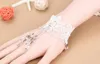 hot new European and American fashion hand ornaments delicate white lace crystal bracelet fashion classic delicate elegance