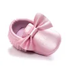 Criança Baby Shoes PU Couro Bowknot Recém-nascido Menino Menino Mocassins Soft Sapatos Fringe Solic Solic Solic Solic Primeiro Walker Prewalker