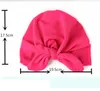 Ins Cappello di cotone per bambini Neonati Orecchie di coniglio coniglietto Cappelli con fiocco Cappelli indiani Cappellini morbidi per bambini carini Prezzo a buon mercato all'ingrosso