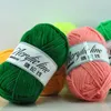 63 cores 50 g / bola de Alta Qualidade Quente DIY Acrílico Fio Bebê Fios para Knit Blanket Crochet Fios navio livre