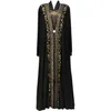 Модное арабское мусульманское платье Абая Исламская одежда для женщин Дубай Кафтан Абая платье Турецкие мусульманские платья Скромные платья Абая