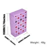 ポーカースタイルのプラスチックタバコケースカバー87mm * 55mm * 22mmの通常のタバコケースホルダーハードプラスチックタバコ箱喫煙アクセサリー