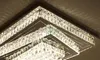 Luxury 3 Layers Rectangular LED Crystal Ceiling Lamps Lights Lighting For Living Room Bedroom Restaurant Villas Dinning Room Bar Hotel