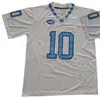 UNC College 10 Mitchell Trubisky Trikot Herren University North Carolina Tar Heels Fußballtrikots Sale Team Schwarz Auswärts Blau Weiß