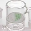 Jade blanc 8 bras tuyau d'eau cendrier percolateur en nid d'abeille fumer bong cendrier 1814mm joint pièce de rechange 9544341