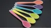 Używanie domu mini silikonowa łyżka kolorowe odporne na ciepło łyżki narzędzia kuchenne narzędzia do gotowania naczynia 20545CM ZA63313508323