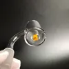 Clou de banger à quartz à noyau de réacteur au cadmium avec réacteur à noyau thermochromique jaune à l'intérieur de clous à dessus plat XL de 2 mm d'épaisseur