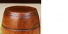 Natural Wood Cup Handmade Wood Beer Cup Wooden Portable Outdoor Cup with Handle Tea Coffee Mug 10.5x6.7cm