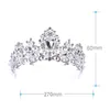 2019 FEIS whole Goldplated Water diamond baroque bridal crow romantic crystal headdress hair accessory wedding acces2714891