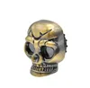Esqueleto Silver Tone Ligante plástica Skull Skull Skull em forma de erva Cigarro Tabaco Armazenamento Absorvedor Acessórios Tools de Acessórios