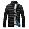 Yeni Ceketler Parka Erkekler Sıcak Satış Kaliteli Sonbahar Kış Sıcak Dış Giyim Marka Ince Erkek Mont Rahat Windbreak Ceketler Erkekler