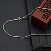 Wholesale Low Price 1MM Stainless Steel Snake Chain Necklace 18-24inches Fashion Jewelry for Men and Women Can Customize More Size Free Ship