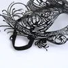 Vrouwen ijzeren masker Halloween metalen diamant Phoenix masker half gezicht feestmasker6824905