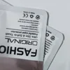 13.5*24cm clear/silver seal zipper plastic bag pack retail packaging bags for iphone xs max xr 8 6s case package with hole