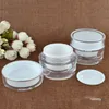 5 10 15 20 30 50 G ML Empty Clear Upscale Refillable Acrylic Makeup Cosmetic Face Cream Lotion Jar Pot Bottle Container with liners