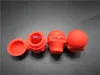 Contenants de crâne de 3 ml contenant en silicone de couleur assortie pour Dabs Conteneurs en silicone de forme ronde Cire Pots en silicone Conteneurs Dab6194314