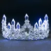 2018 goedkope set kronen ketting oorbellen legering kristal lovertjes bruids sieraden accessoires bruiloft tiaras hoofdeces haar