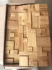 Azulejos de mosaico de madera 3D Decoración interior Azulejos de pared suministros de construcción hogar hotel bar restaurante diseño mosaico patrones de mosaico de madera natural mosa