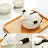 Tetera de cerámica de alta calidad, tetera gaiwan, taza de té para puer, tetera china, juego de tazas para té portátil