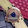 New Excalibur 45 RDDBEX0398 Rose Gold 18K Yellow Gold Knights Of The Round Table Green Enamel Dial Automatic Mens Watch Black Leat6842502