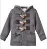Casaco bebê meninos jaqueta roupas de inverno 2014 primavera novas crianças casaco roupas grossas roupas infantis com capuz 2 cores venda quente
