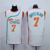 Free Shipping 33 Jackie Moon Jerseys Men Flint Tropics Semi Pro Movie Basketball Jerseys 7 Coffee Black 11 Ed Monix Uniform Sport Green White