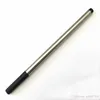 10 PCSLOT PEN DESIGN REFILL ROD CARTRIDGE SPECIAL FÖR ROLLERBALL PEN Svart bläck Laddar Office Stationery 71629642346912